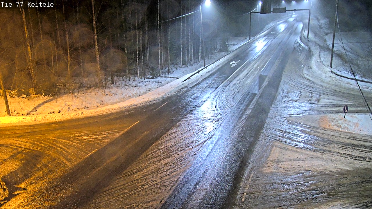 Weather Camera Image Väg 77 Keitele, Keitele, Pohjois-Savo
