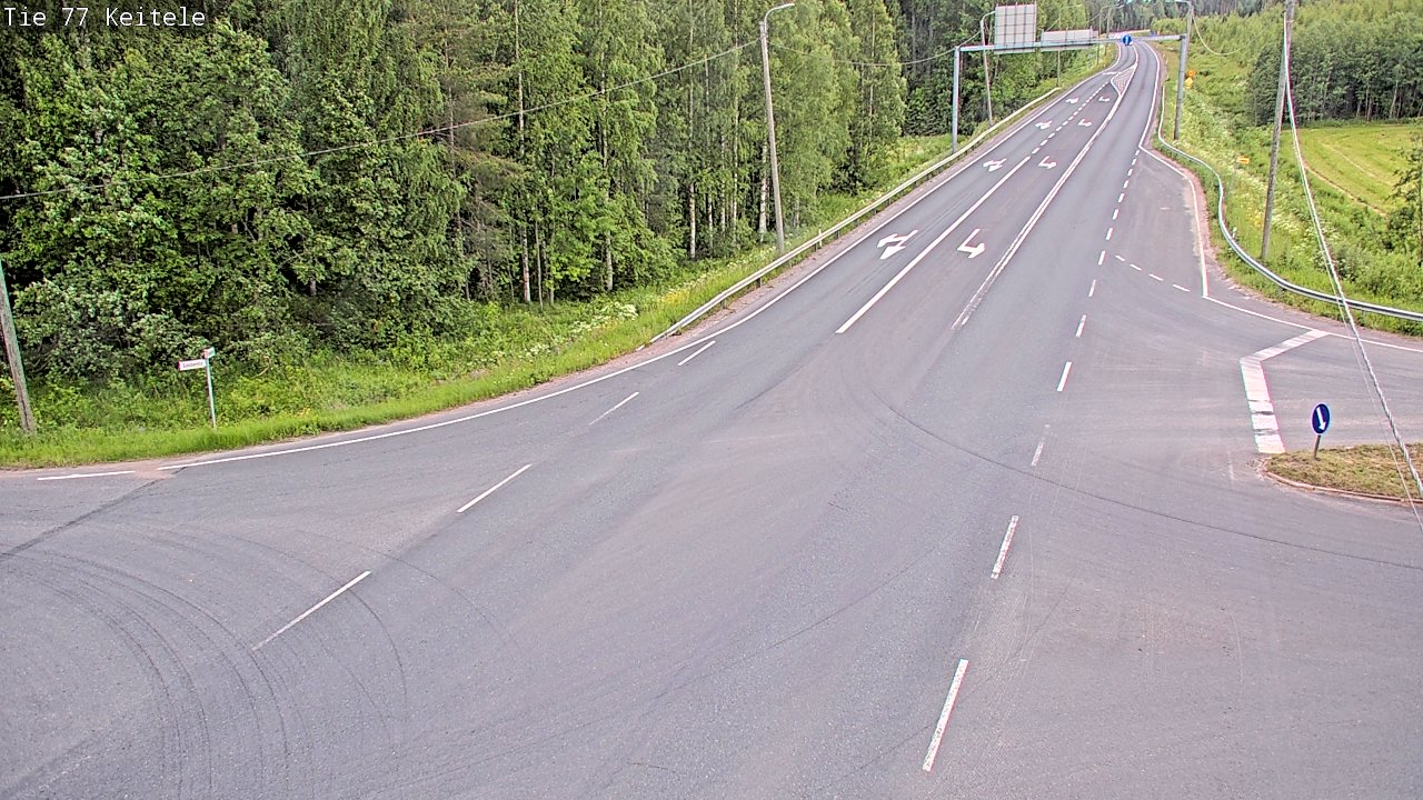 Kelikamerat Kuva Tie 77 Keitele, Keitele, Pohjois-Savo