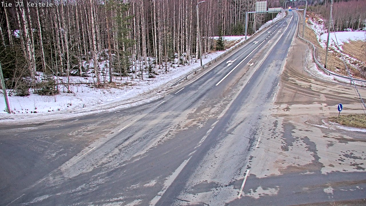 Kelikamerat Kuva Tie 77 Keitele, Keitele, Pohjois-Savo