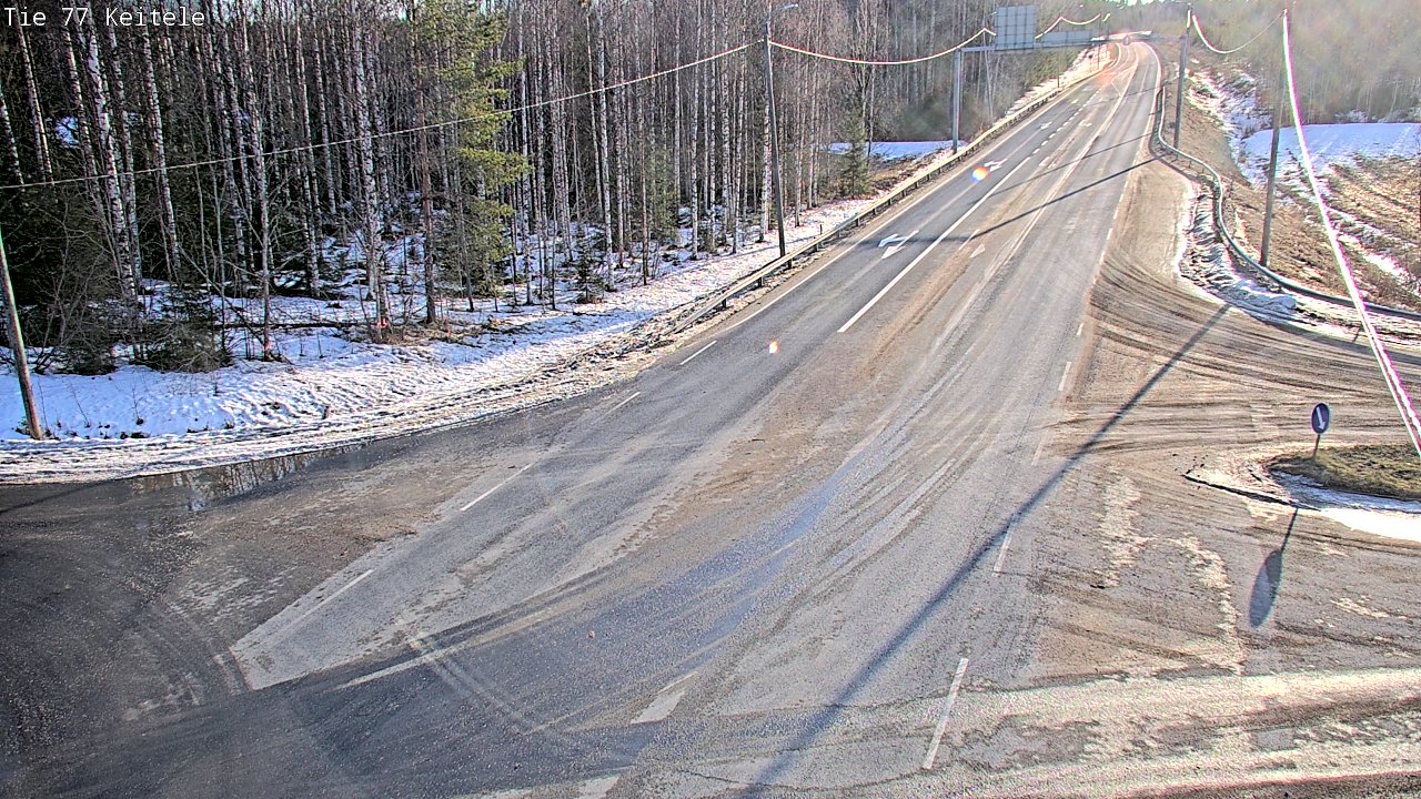 Kelikamerat Kuva Tie 77 Keitele, Keitele, Pohjois-Savo