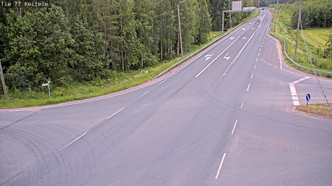 Kelikamerat Kuva Tie 77 Keitele, Keitele, Pohjois-Savo