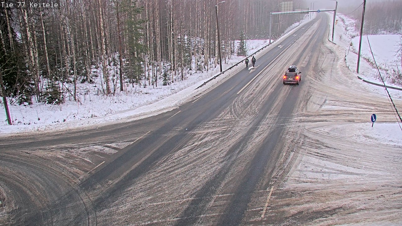 Weather Camera Image Väg 77 Keitele, Keitele, Pohjois-Savo