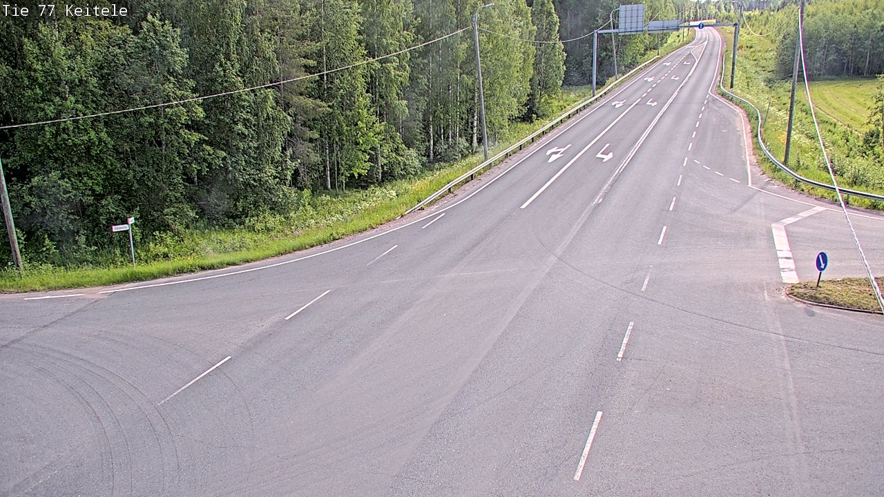 Kelikamerat Kuva Tie 77 Keitele, Keitele, Pohjois-Savo