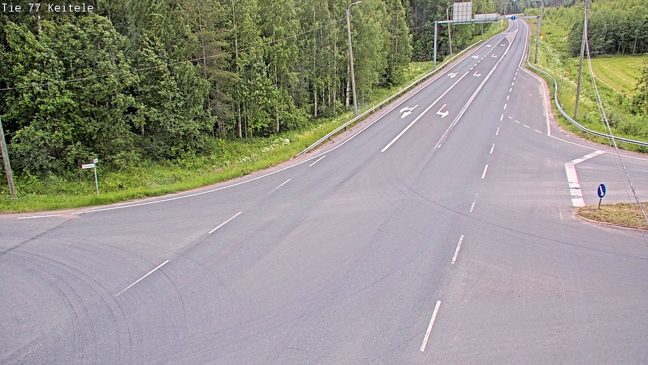 Kelikamerat Kuva Tie 77 Keitele, Keitele, Pohjois-Savo