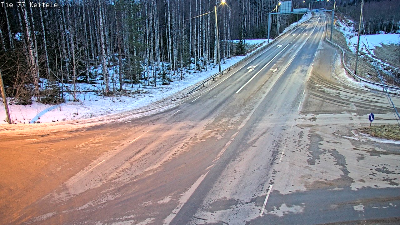 Kelikamerat Kuva Tie 77 Keitele, Keitele, Pohjois-Savo