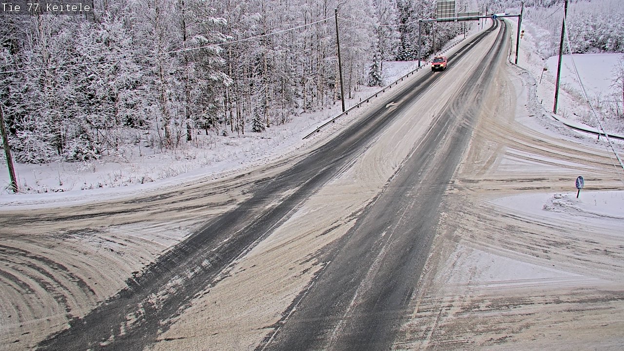 Kelikamerat Kuva Tie 77 Keitele, Keitele, Pohjois-Savo