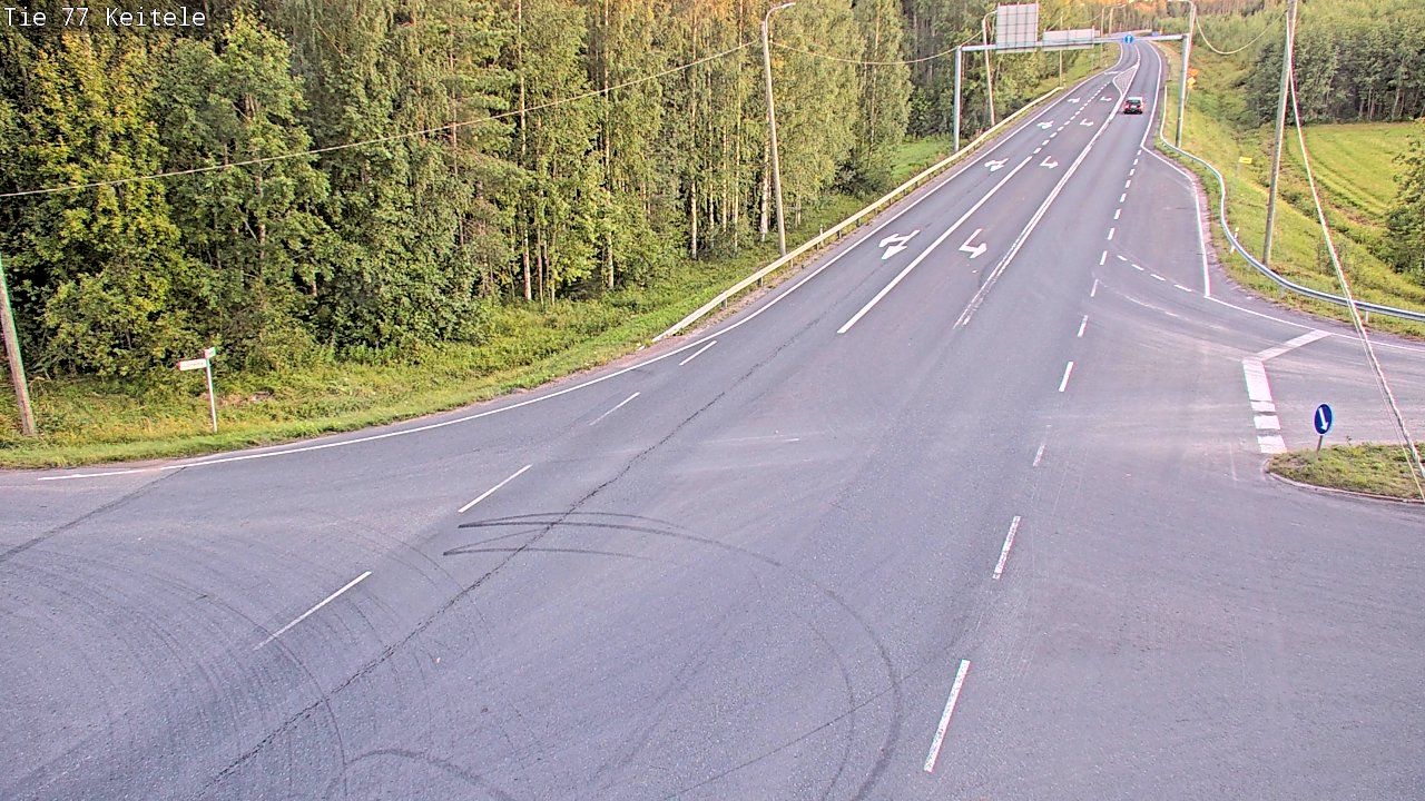 Kelikamerat Kuva Tie 77 Keitele, Keitele, Pohjois-Savo