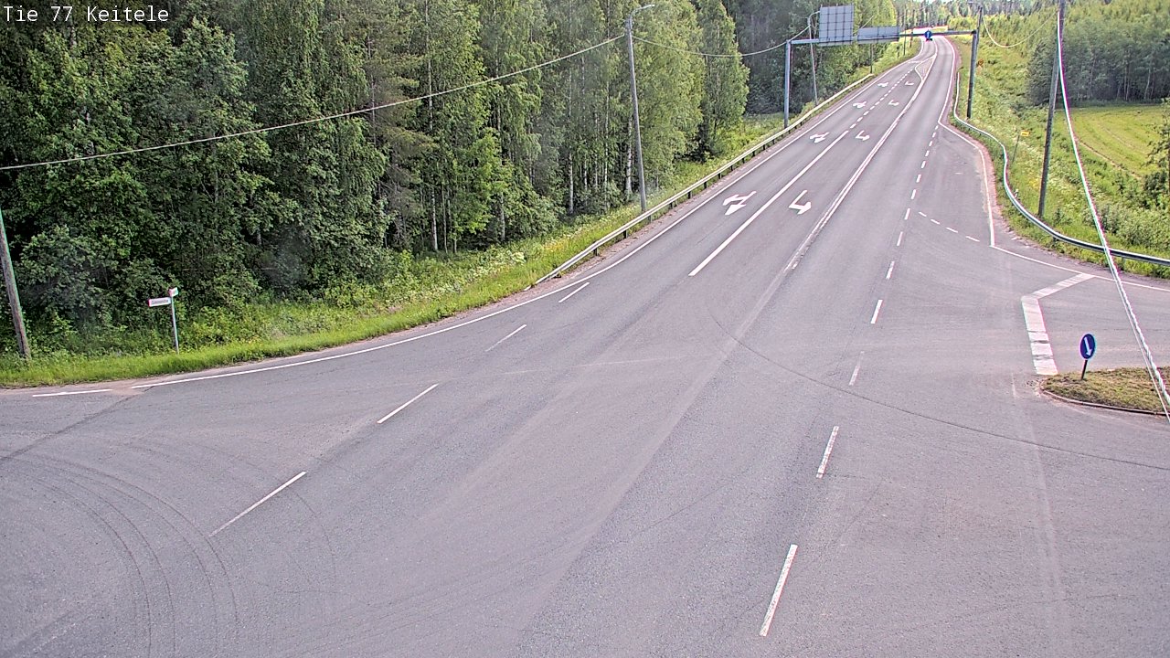 Kelikamerat Kuva Tie 77 Keitele, Keitele, Pohjois-Savo