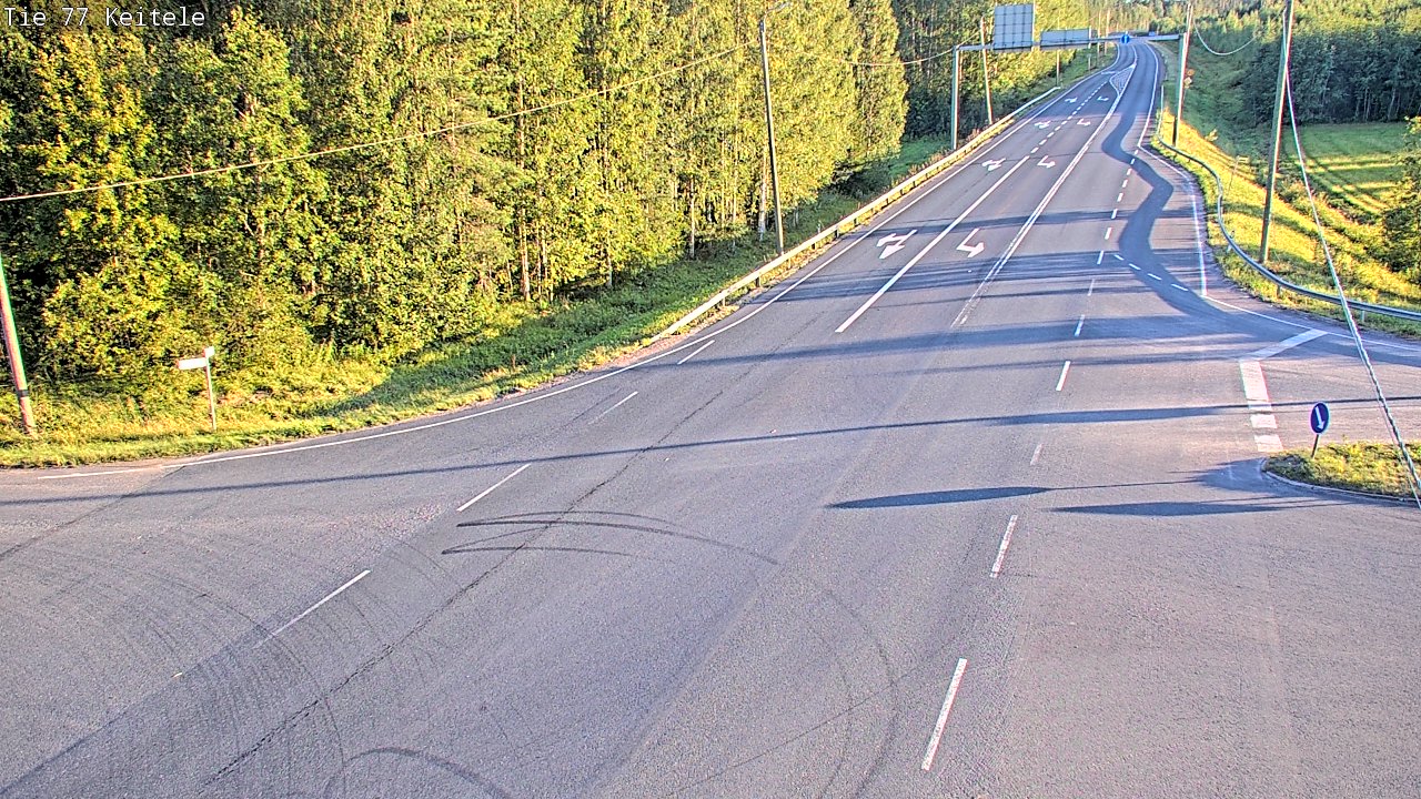 Kelikamerat Kuva Tie 77 Keitele, Keitele, Pohjois-Savo