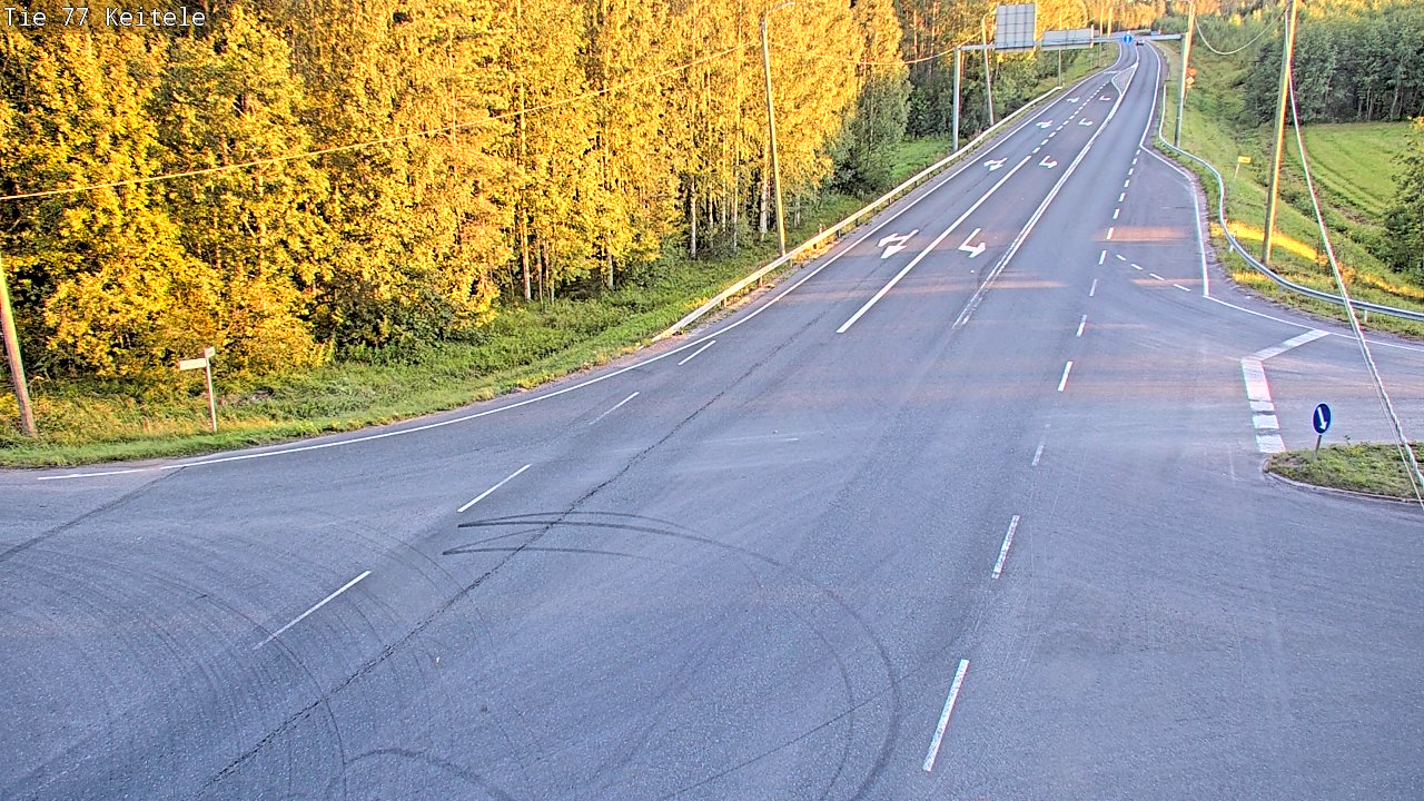 Kelikamerat Kuva Tie 77 Keitele, Keitele, Pohjois-Savo