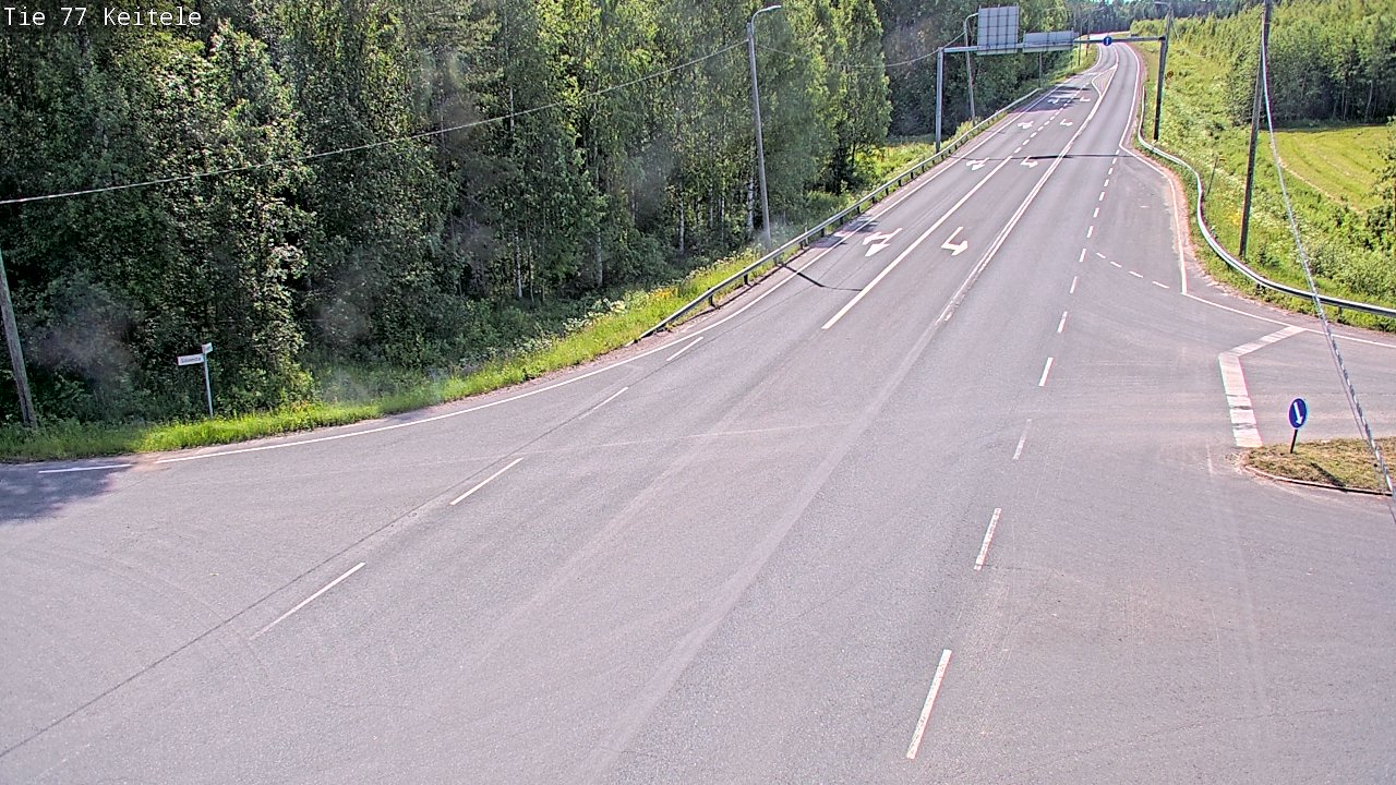 Kelikamerat Kuva Tie 77 Keitele, Keitele, Pohjois-Savo