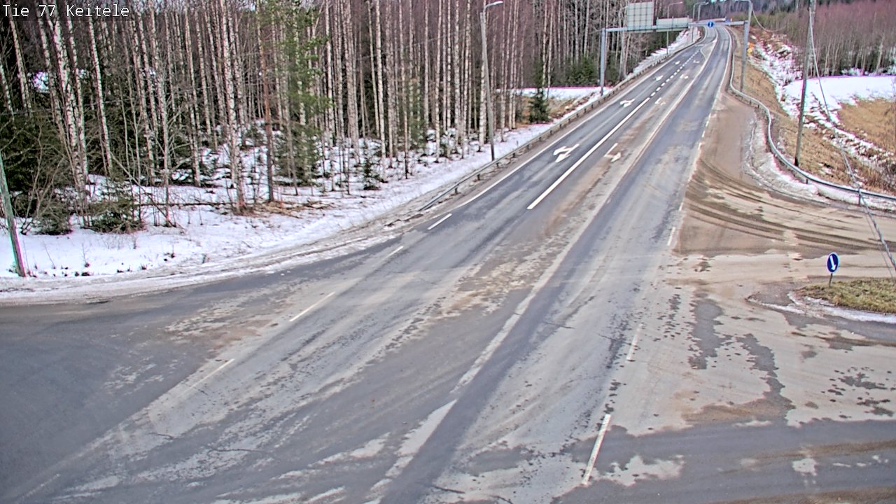 Kelikamerat Kuva Tie 77 Keitele, Keitele, Pohjois-Savo
