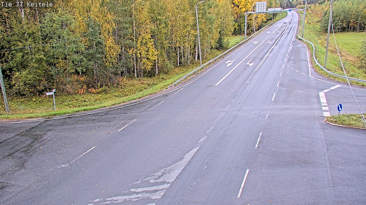 Kelikamerat Kuva Tie 77 Keitele, Keitele, Pohjois-Savo