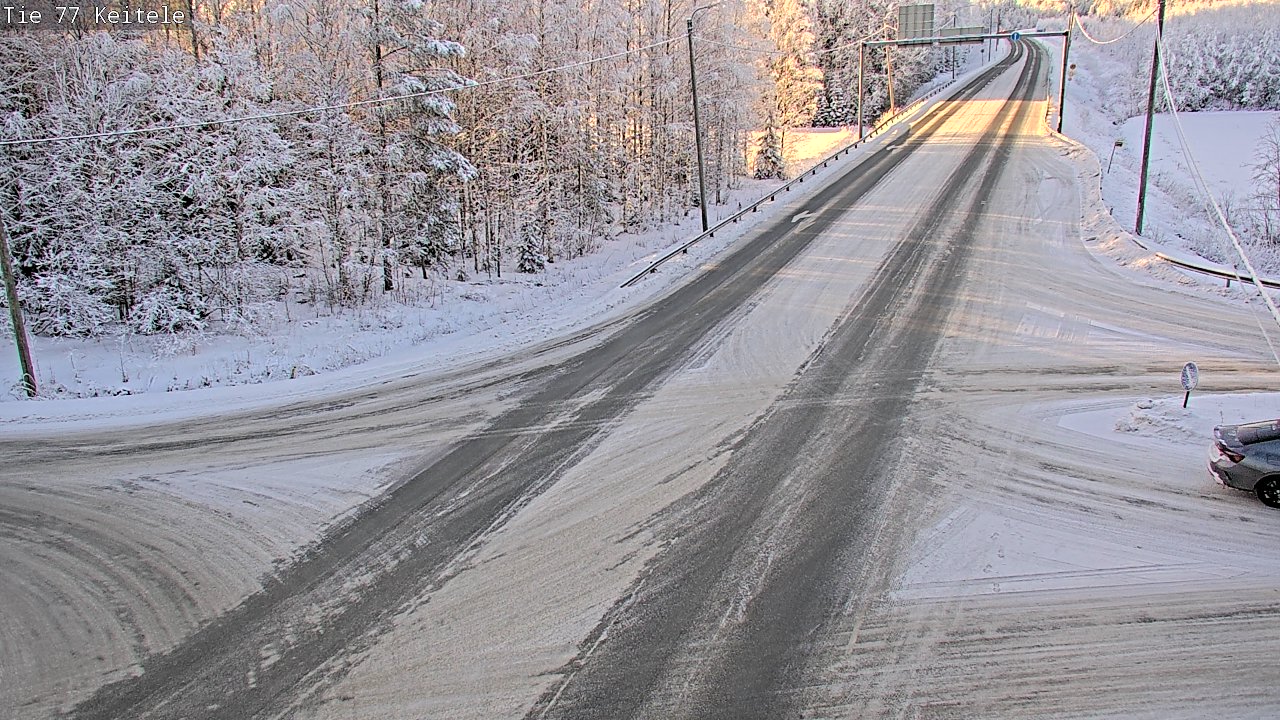 Weather Camera Image Väg 77 Keitele, Keitele, Pohjois-Savo