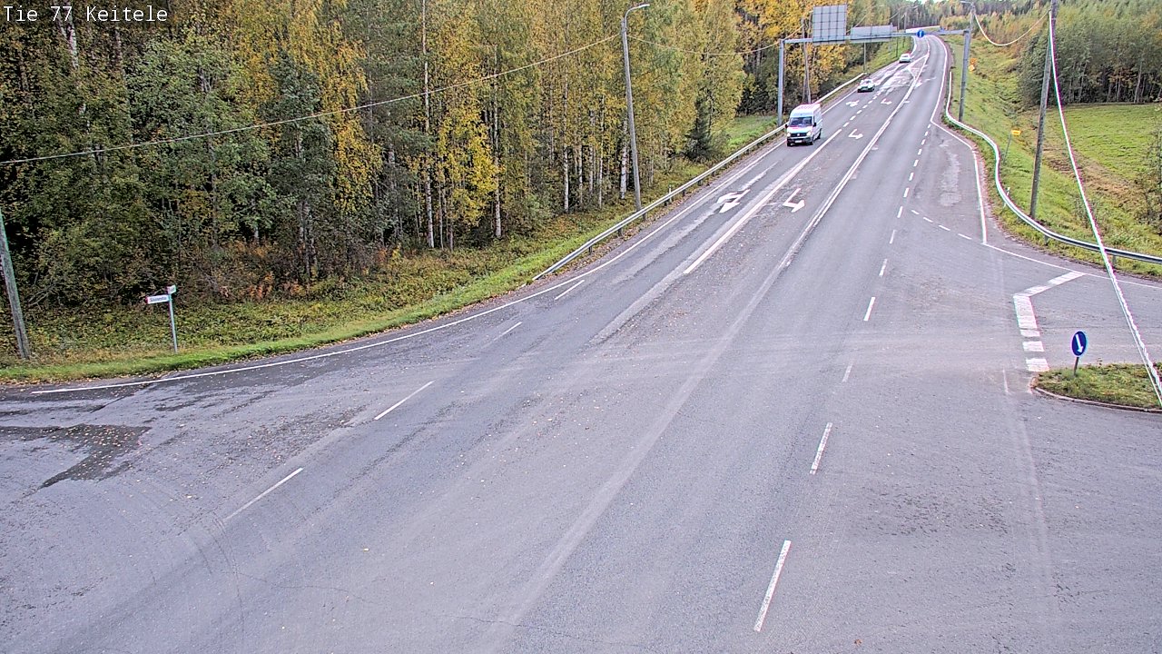 Kelikamerat Kuva Tie 77 Keitele, Keitele, Pohjois-Savo