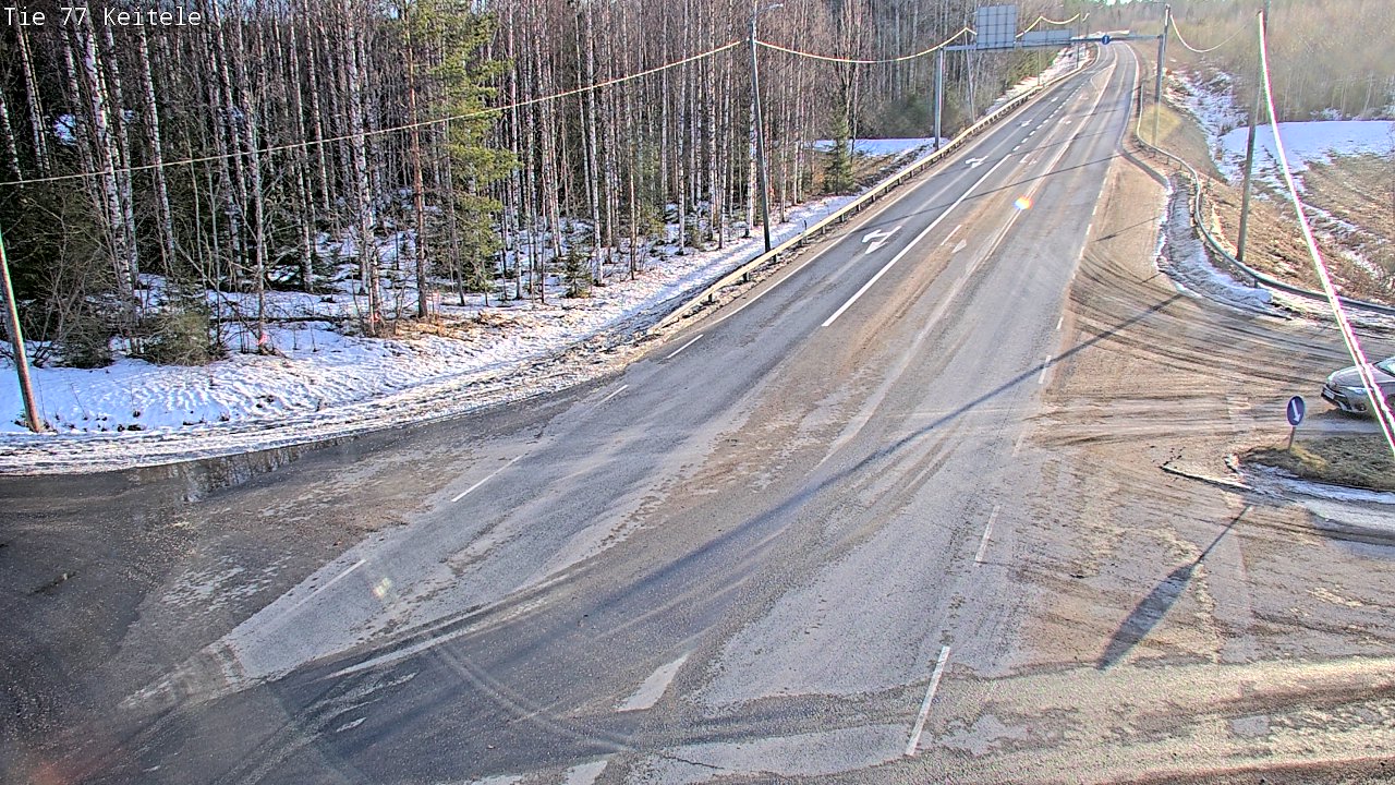 Kelikamerat Kuva Tie 77 Keitele, Keitele, Pohjois-Savo