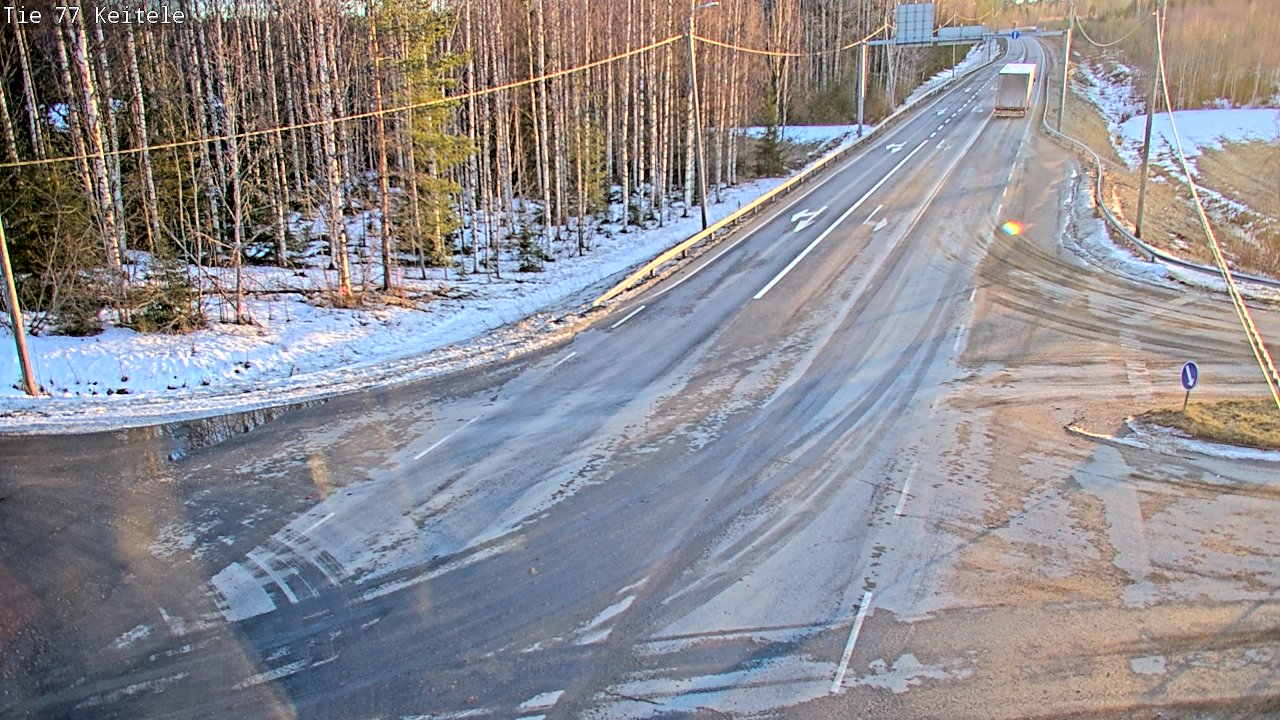 Kelikamerat Kuva Tie 77 Keitele, Keitele, Pohjois-Savo