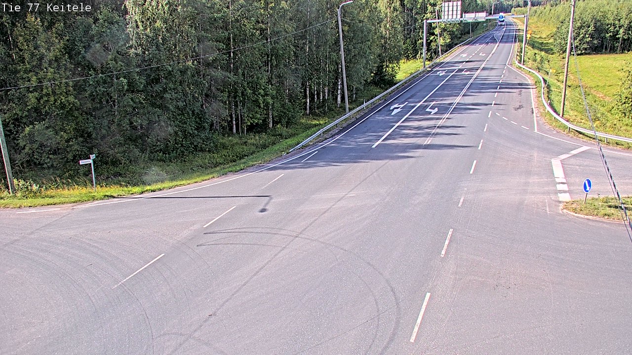 Kelikamerat Kuva Tie 77 Keitele, Keitele, Pohjois-Savo