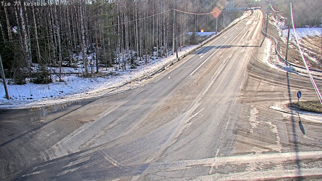 Kelikamerat Kuva Tie 77 Keitele, Keitele, Pohjois-Savo