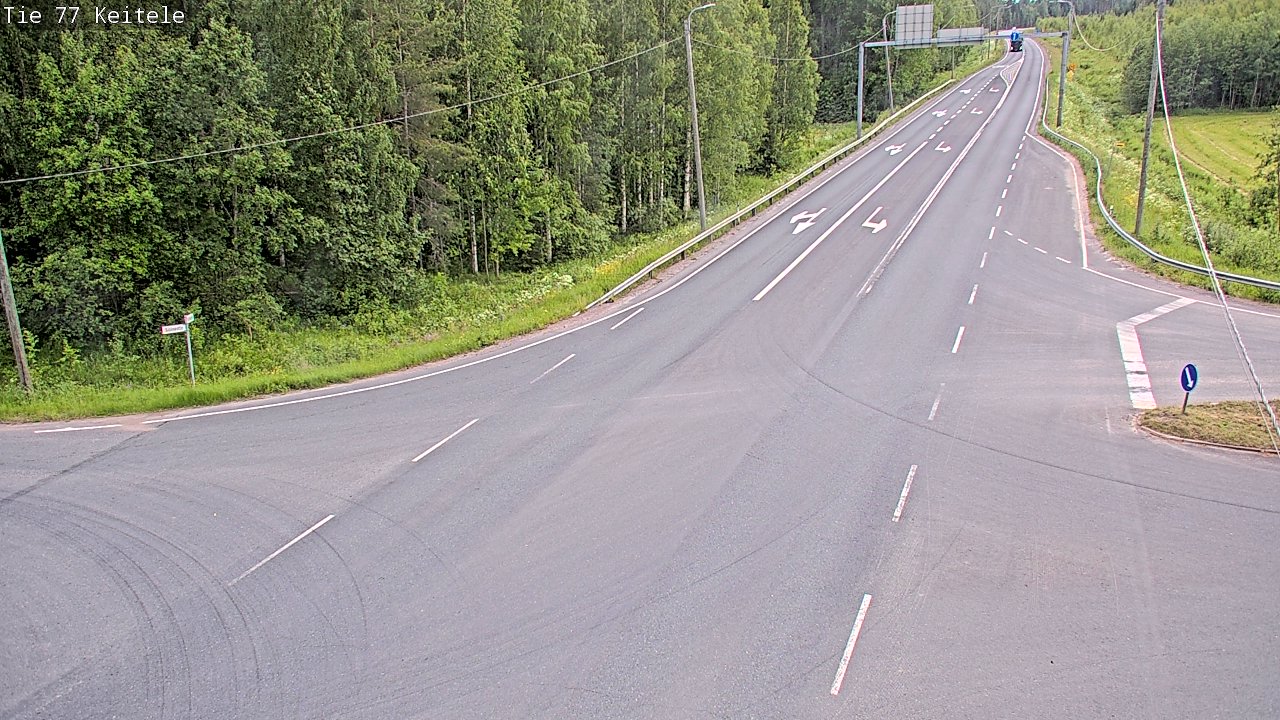 Kelikamerat Kuva Tie 77 Keitele, Keitele, Pohjois-Savo