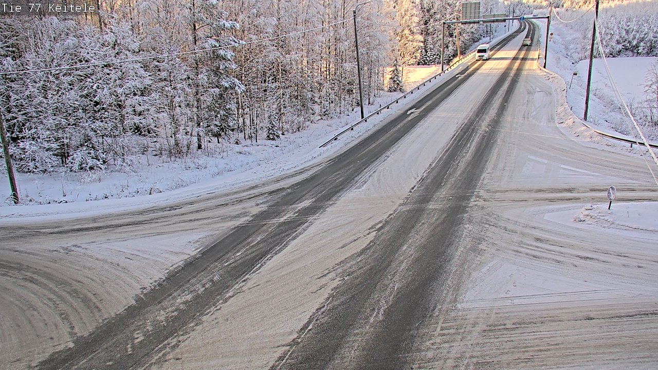 Weather Camera Image Väg 77 Keitele, Keitele, Pohjois-Savo