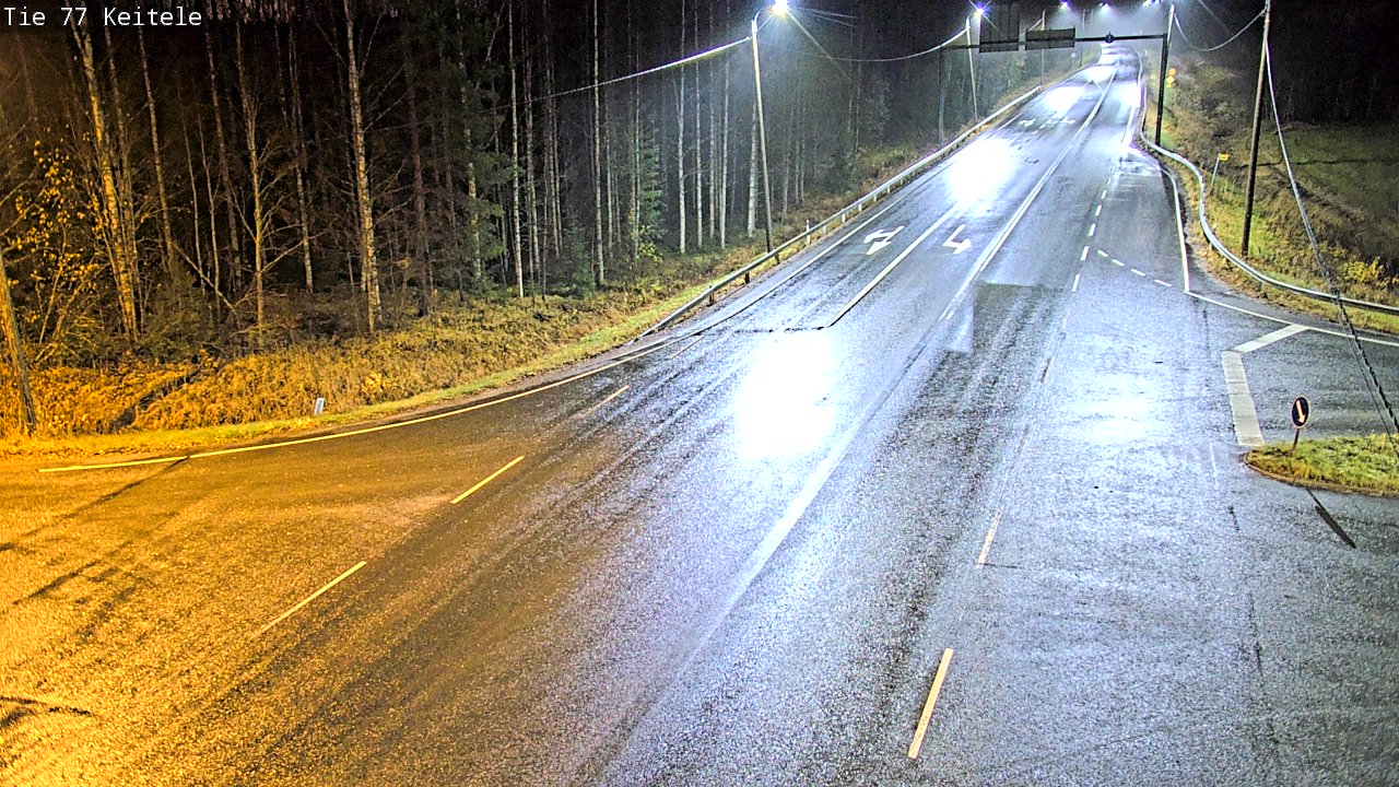 Weather Camera Image Road 77 Keitele, Keitele, Pohjois-Savo