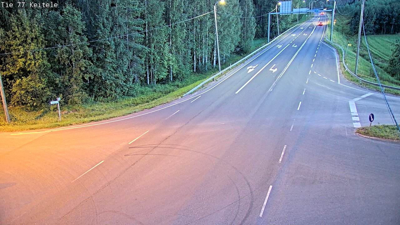 Kelikamerat Kuva Tie 77 Keitele, Keitele, Pohjois-Savo