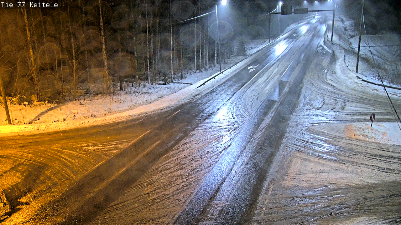 Weather Camera Image Väg 77 Keitele, Keitele, Pohjois-Savo