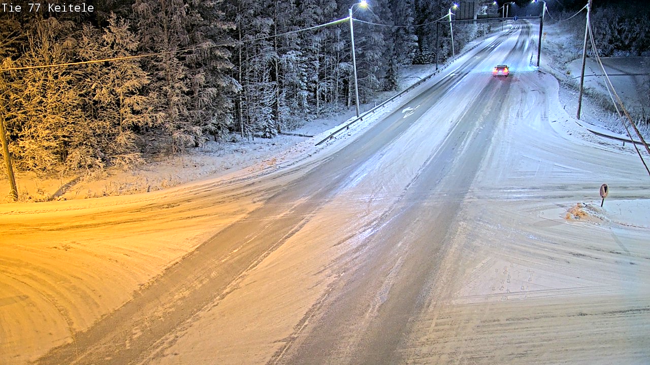 Weather Camera Image Väg 77 Keitele, Keitele, Pohjois-Savo