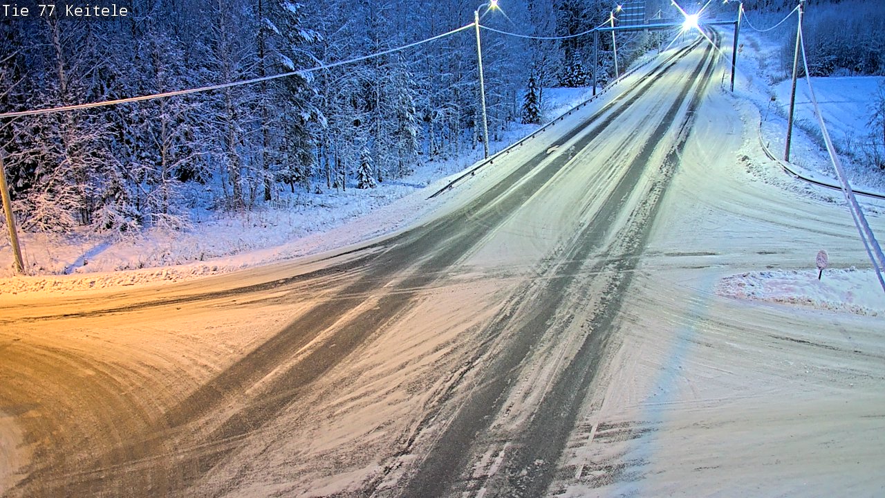 Kelikamerat Kuva Tie 77 Keitele, Keitele, Pohjois-Savo