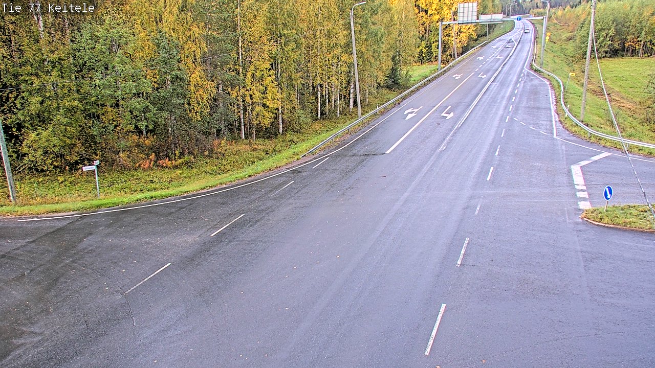 Kelikamerat Kuva Tie 77 Keitele, Keitele, Pohjois-Savo