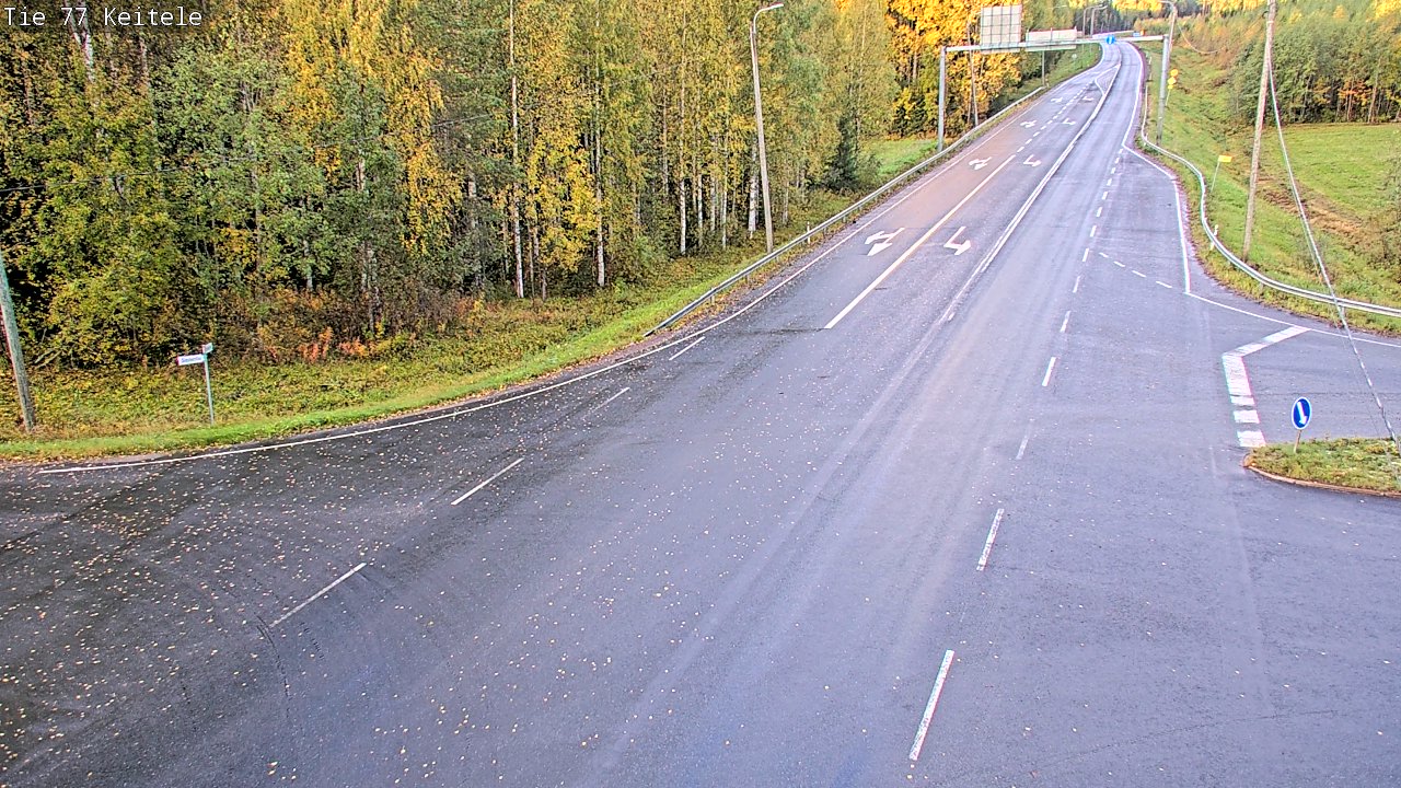 Kelikamerat Kuva Tie 77 Keitele, Keitele, Pohjois-Savo