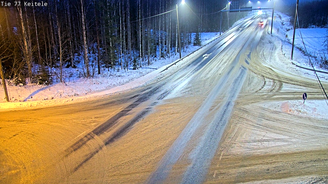 Weather Camera Image Väg 77 Keitele, Keitele, Pohjois-Savo