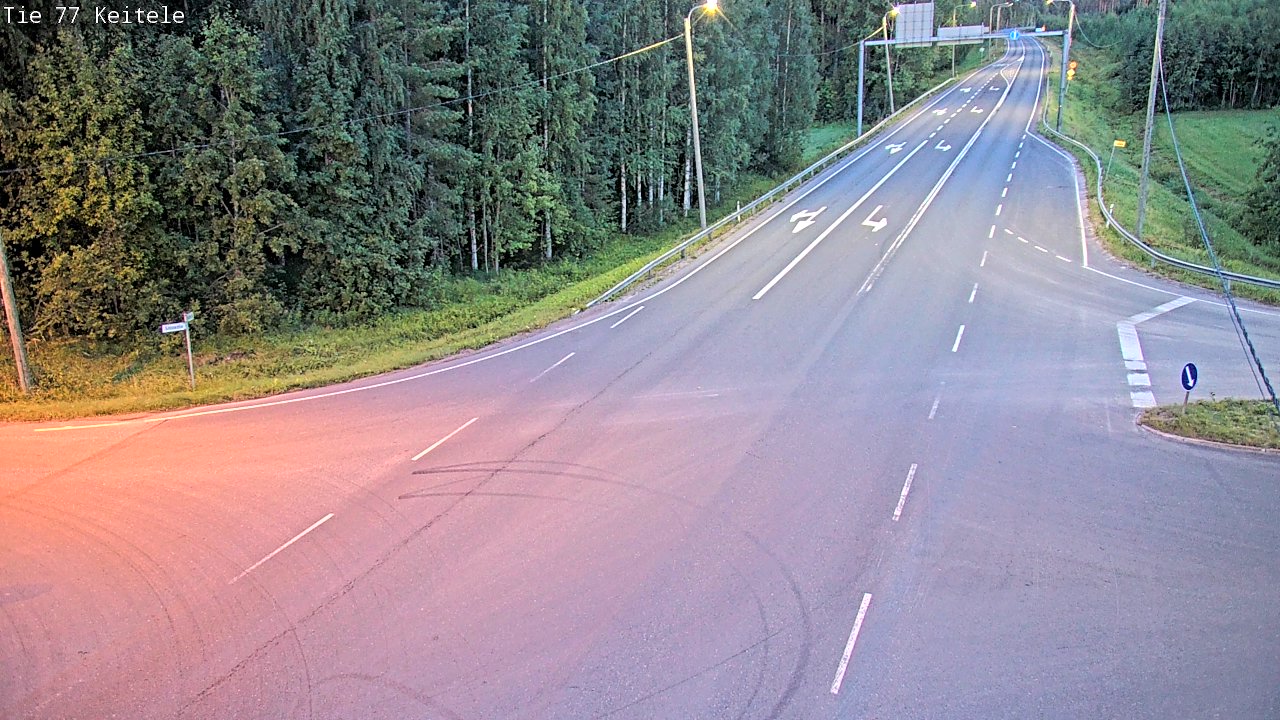 Kelikamerat Kuva Tie 77 Keitele, Keitele, Pohjois-Savo