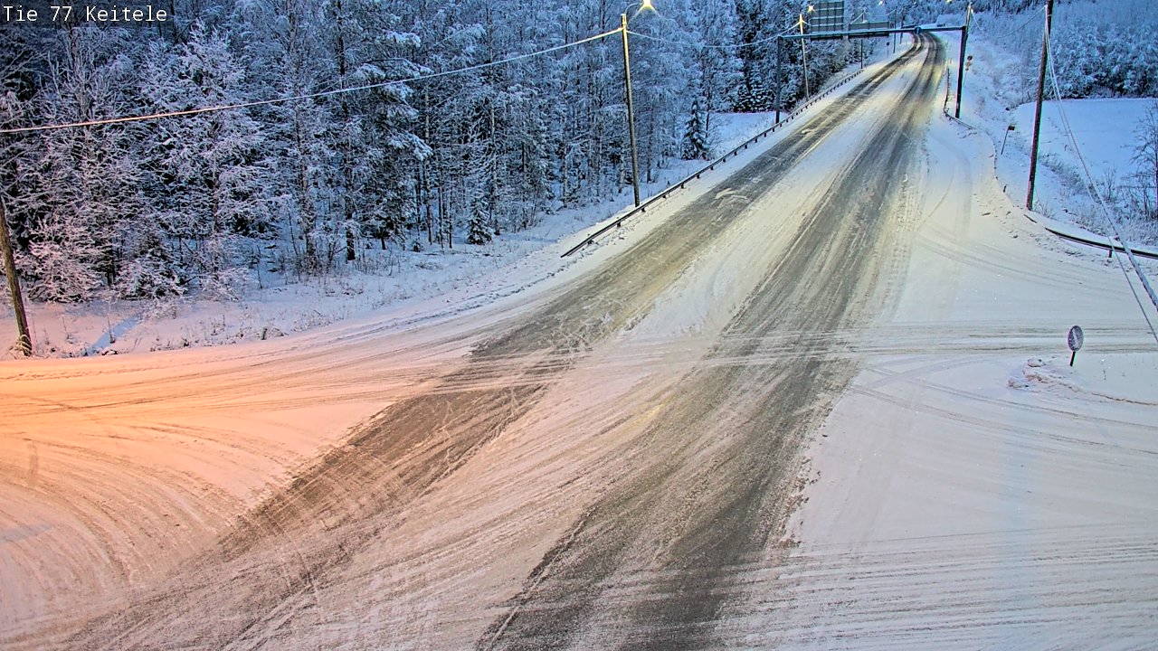 Kelikamerat Kuva Tie 77 Keitele, Keitele, Pohjois-Savo