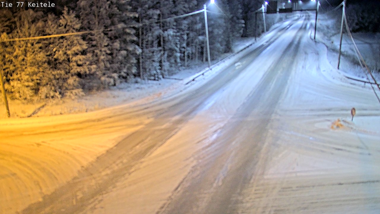 Weather Camera Image Väg 77 Keitele, Keitele, Pohjois-Savo