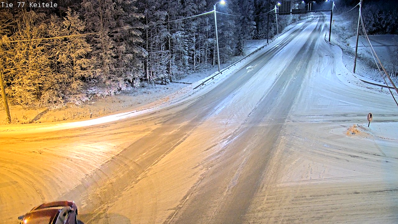 Weather Camera Image Väg 77 Keitele, Keitele, Pohjois-Savo