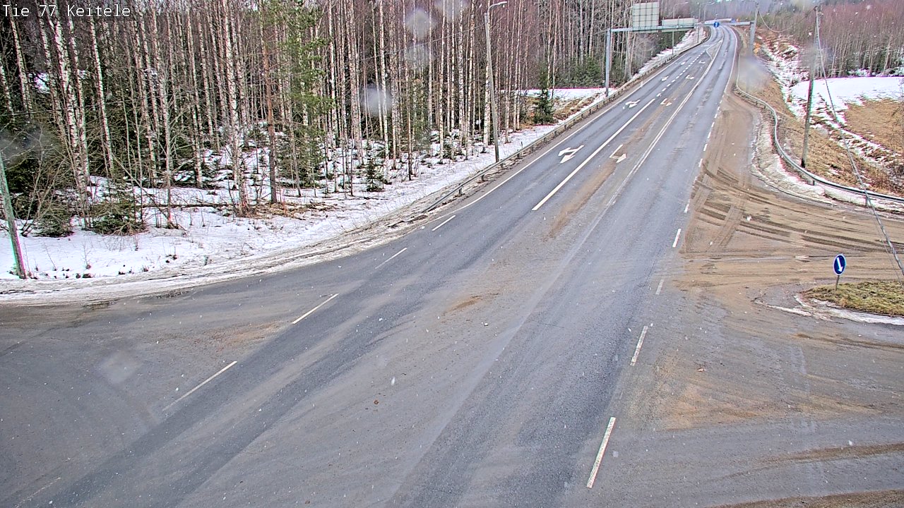 Kelikamerat Kuva Tie 77 Keitele, Keitele, Pohjois-Savo