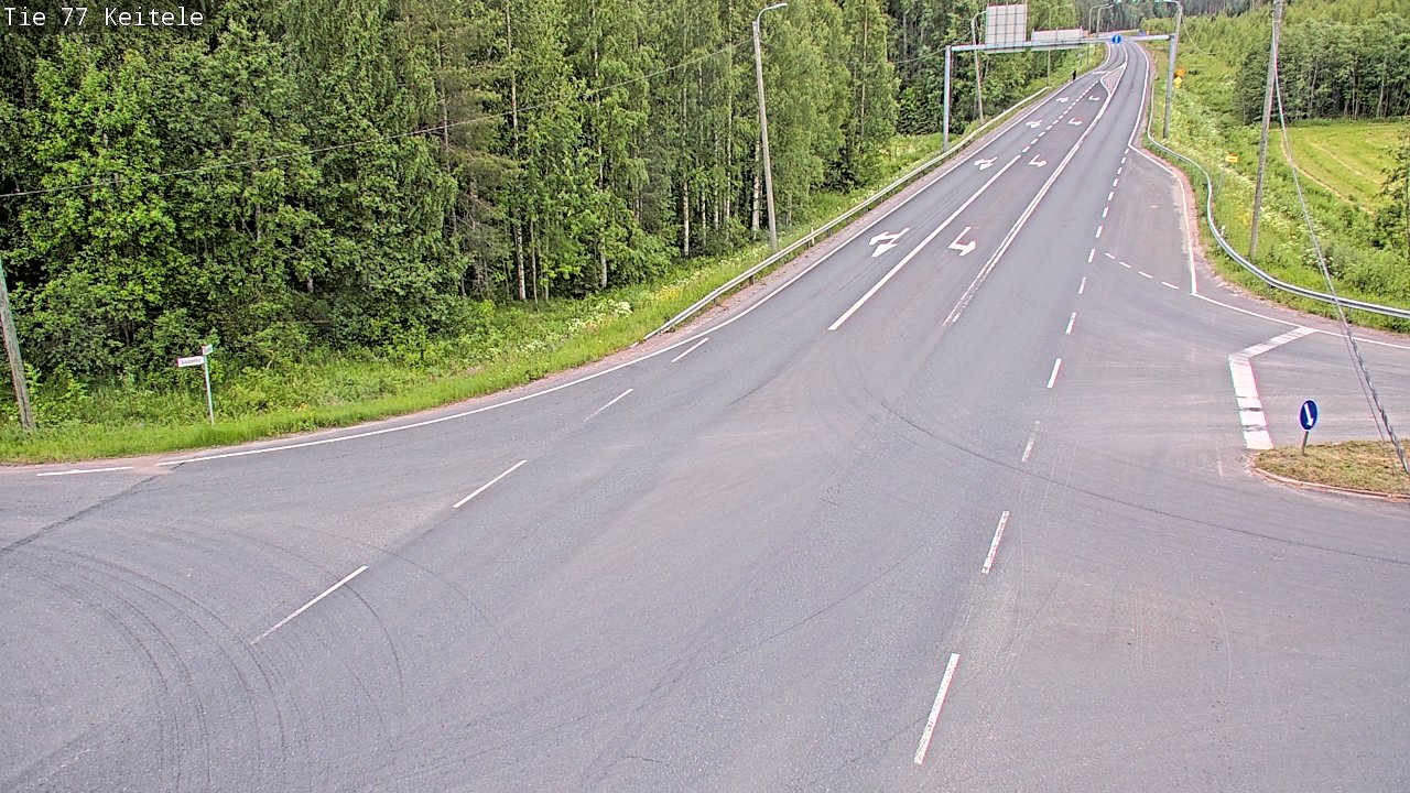 Kelikamerat Kuva Tie 77 Keitele, Keitele, Pohjois-Savo
