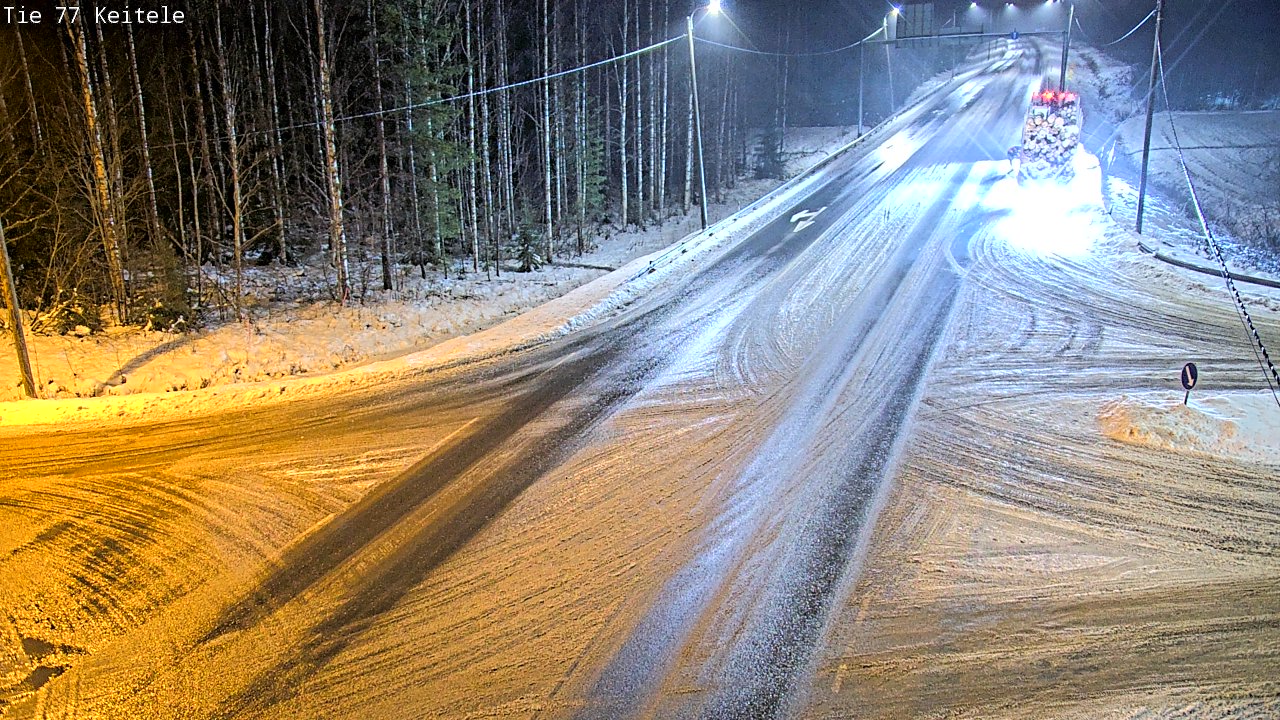 Weather Camera Image Väg 77 Keitele, Keitele, Pohjois-Savo