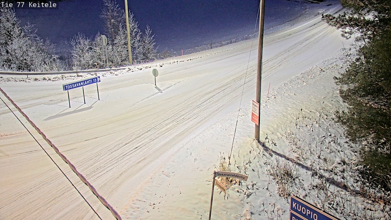 Kelikamerat Kuva Tie 77 Keitele, Keitele, Pohjois-Savo