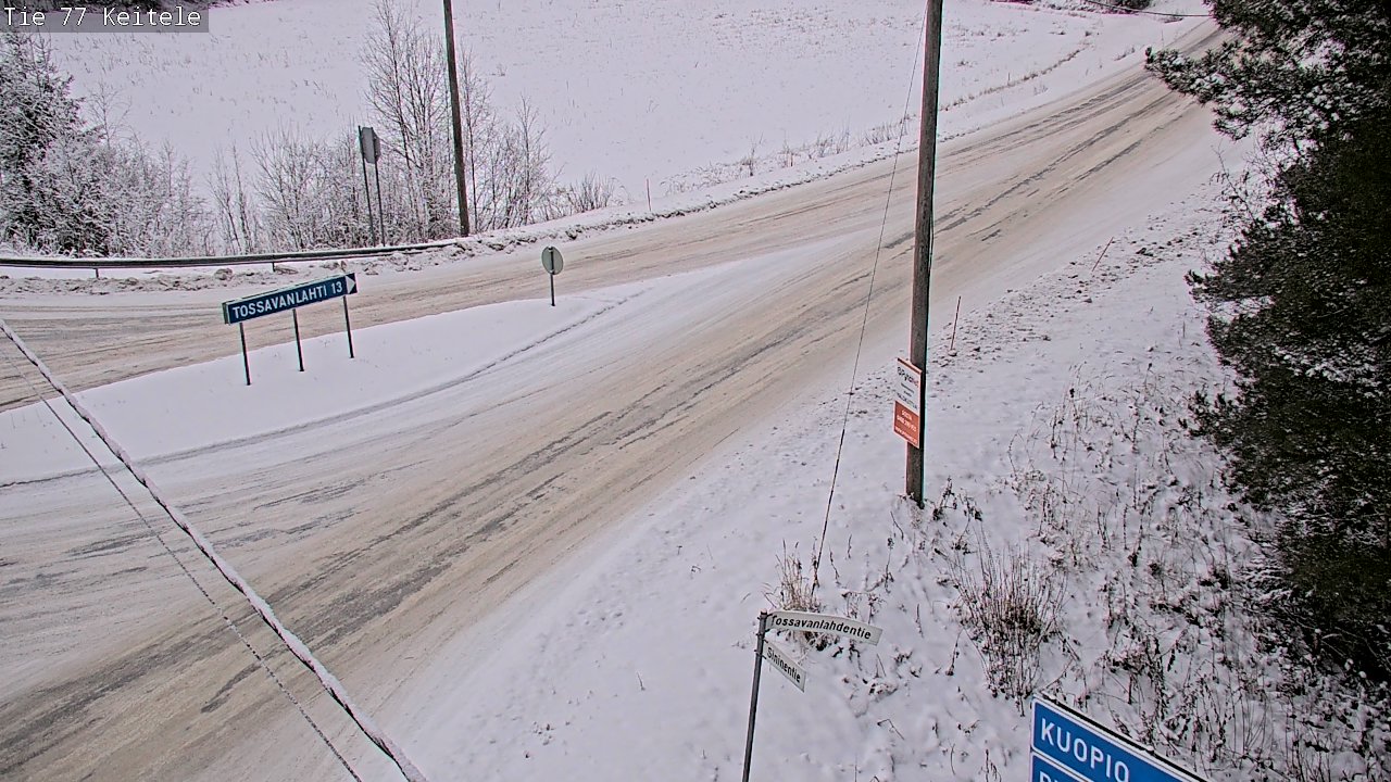 Kelikamerat Kuva Tie 77 Keitele, Keitele, Pohjois-Savo