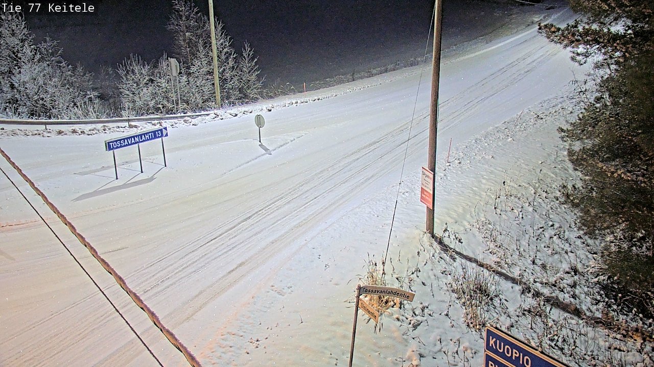 Kelikamerat Kuva Tie 77 Keitele, Keitele, Pohjois-Savo