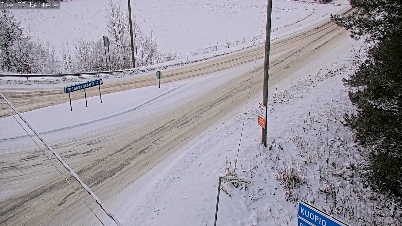 Kelikamerat Kuva Tie 77 Keitele, Keitele, Pohjois-Savo