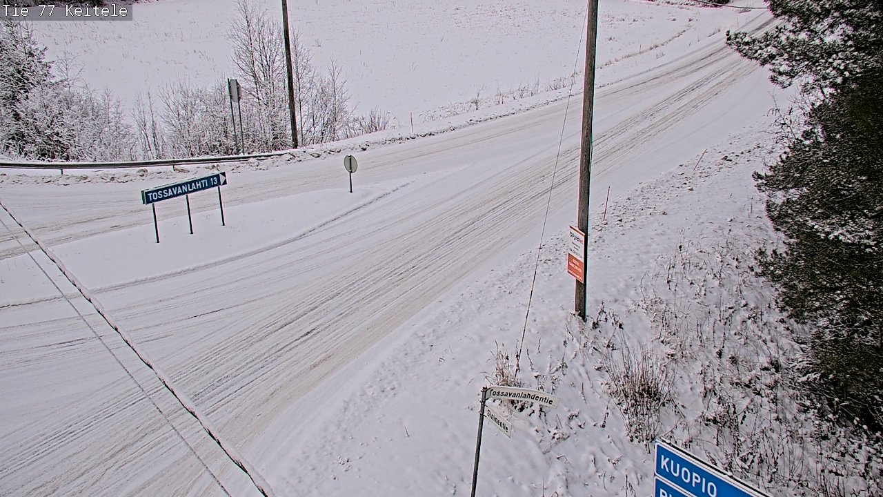 Kelikamerat Kuva Tie 77 Keitele, Keitele, Pohjois-Savo