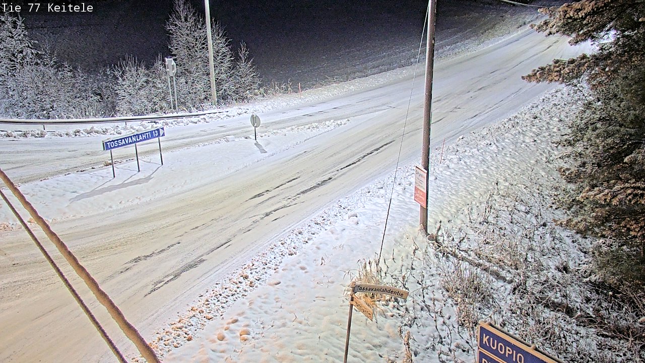 Kelikamerat Kuva Tie 77 Keitele, Keitele, Pohjois-Savo