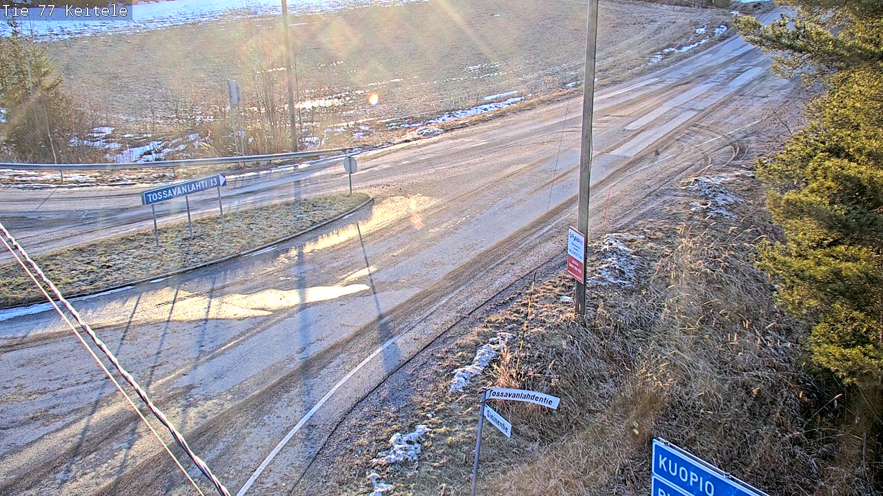 Kelikamerat Kuva Tie 77 Keitele, Keitele, Pohjois-Savo