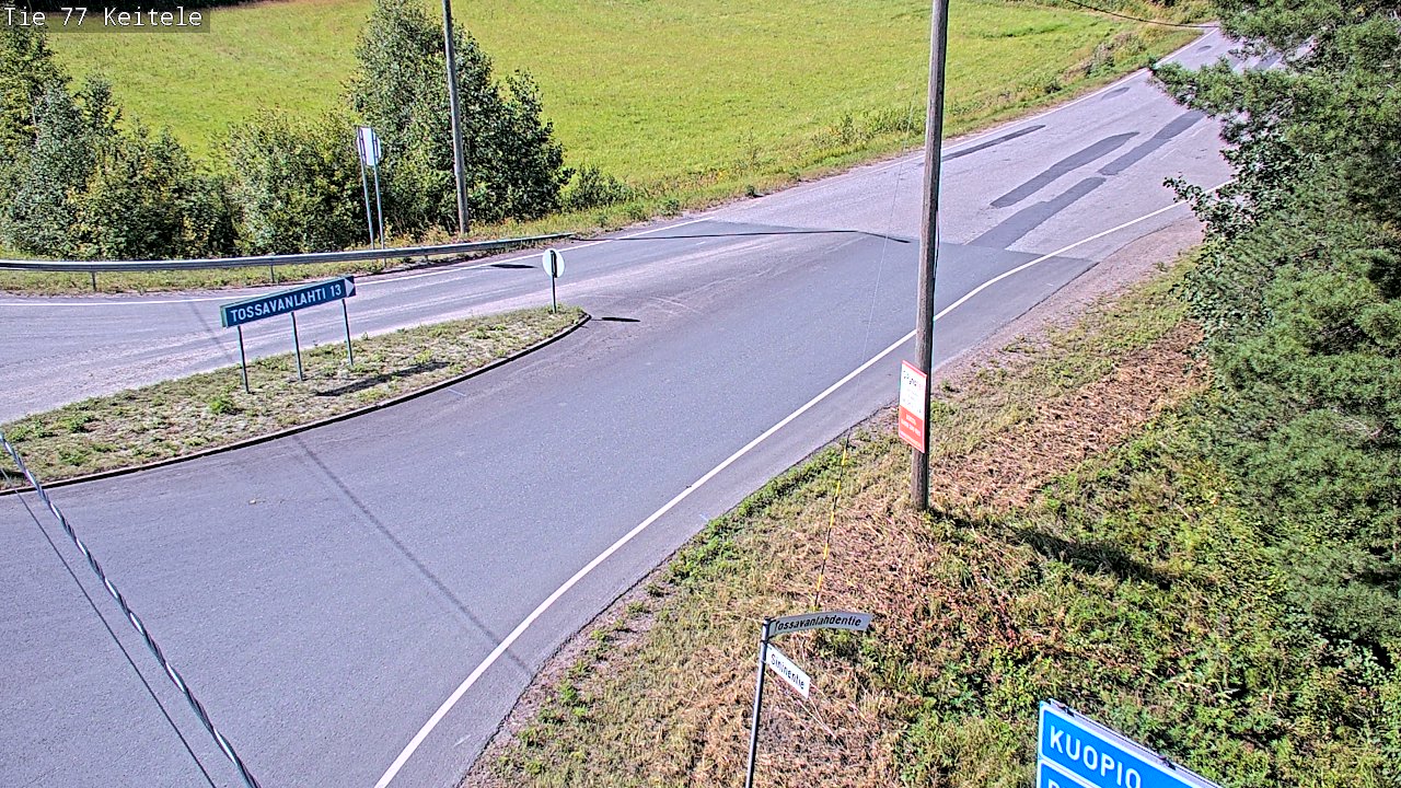 Kelikamerat Kuva Tie 77 Keitele, Keitele, Pohjois-Savo