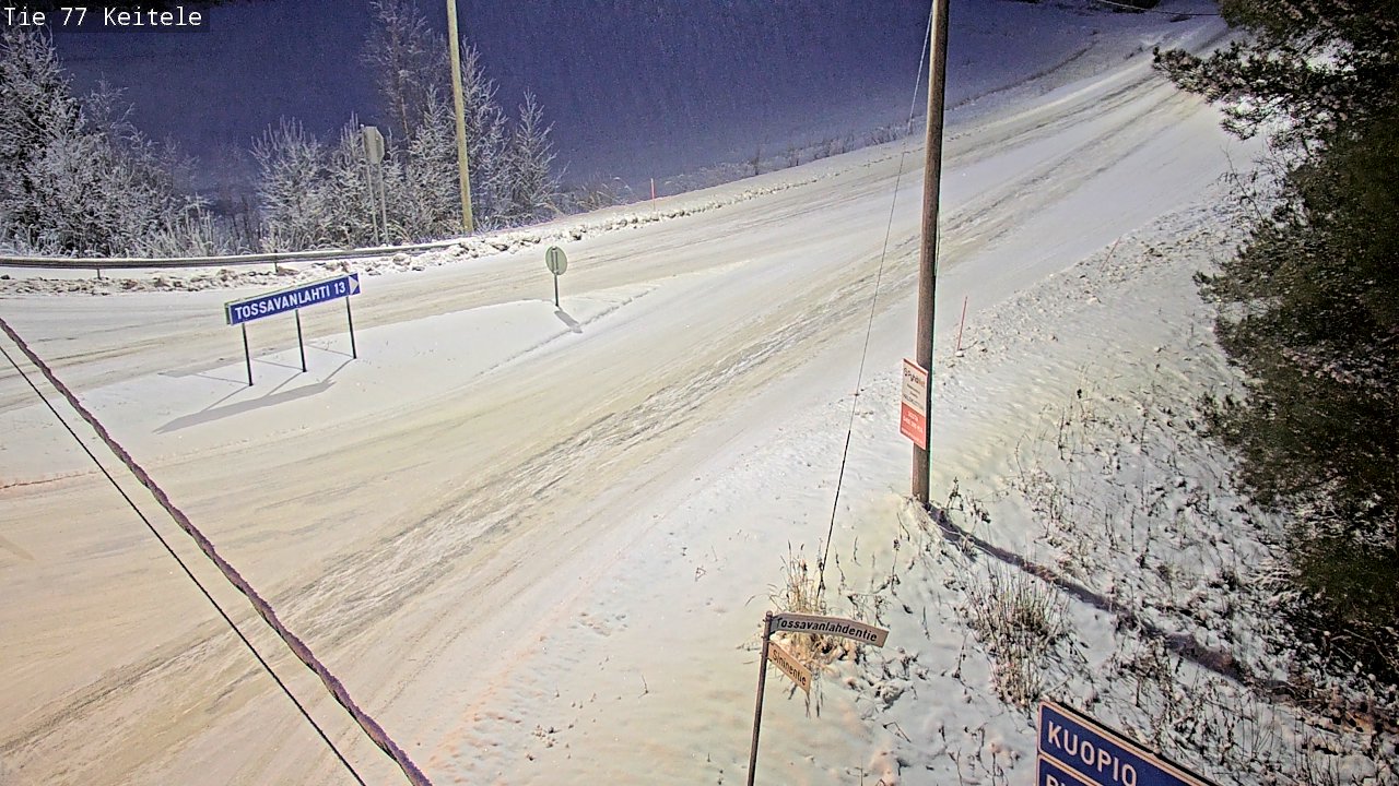 Kelikamerat Kuva Tie 77 Keitele, Keitele, Pohjois-Savo