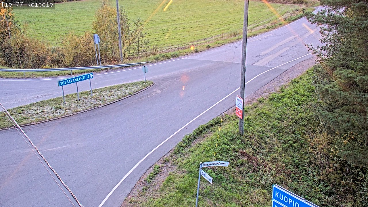 Kelikamerat Kuva Tie 77 Keitele, Keitele, Pohjois-Savo